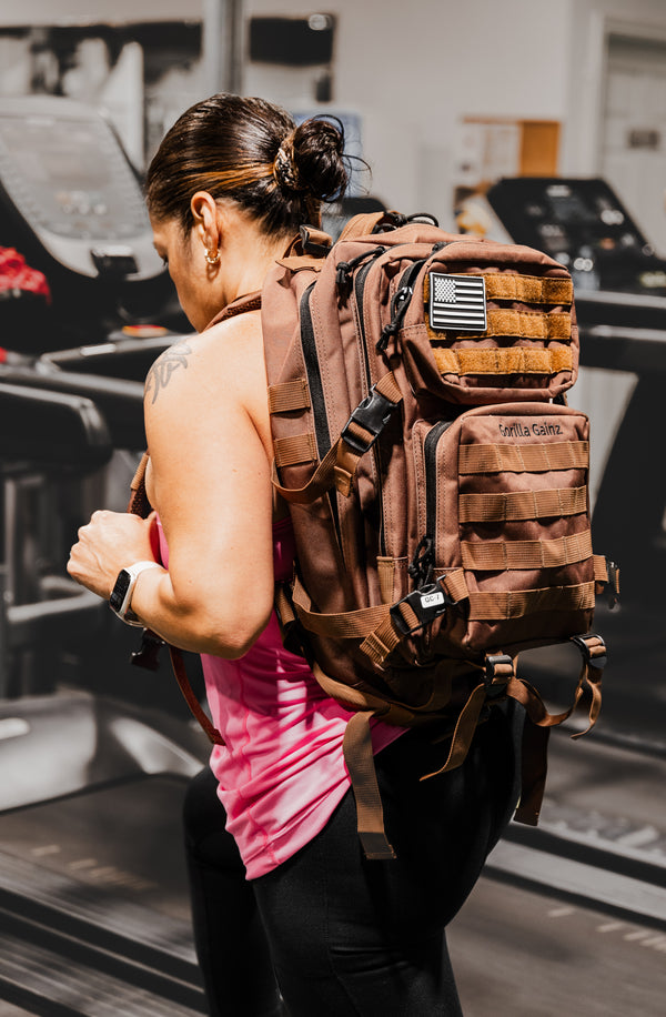 35L Brown Tactical Backpack