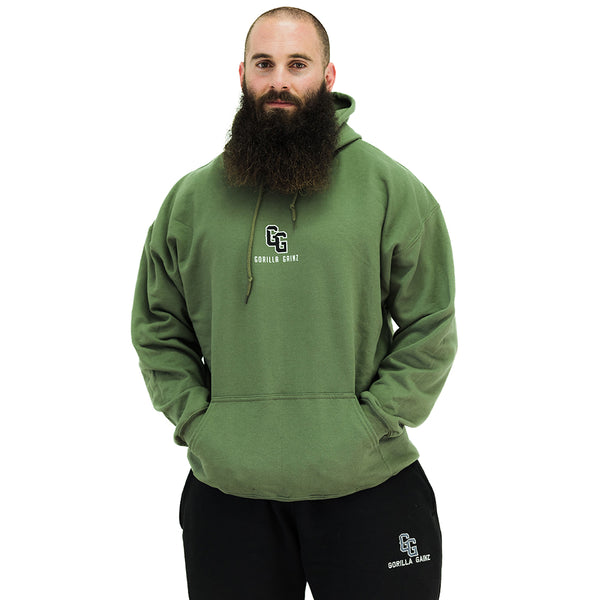 Protect What’s Yours Military Green Hoodie Front