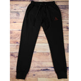 Women's Gym Joggers Black Front