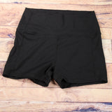 High Waist Shorts in black