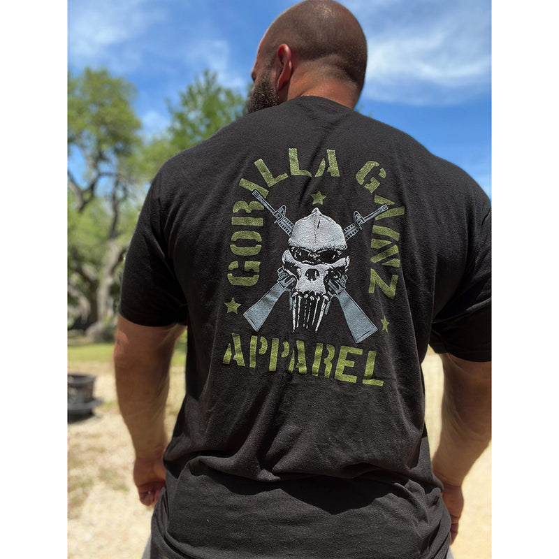 2A Skull Crewneck T-Shirt