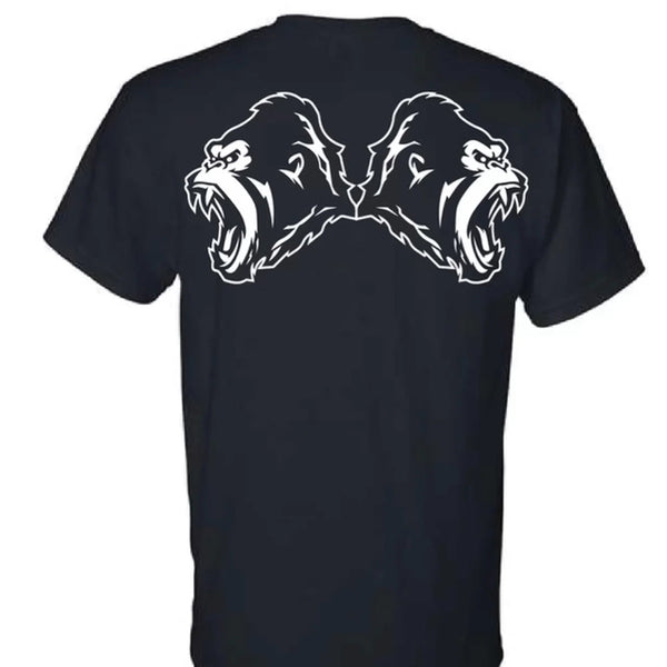 2 Face Gorilla Crewneck T-Shirt