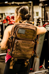 35L Brown Tactical Backpack