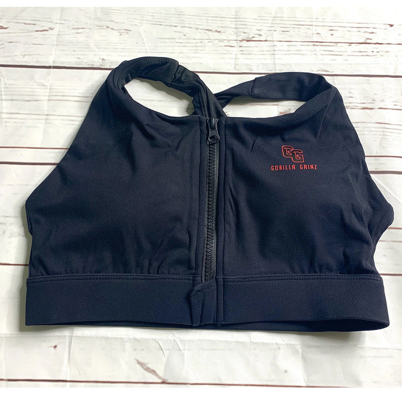 Widow Sports Bra Black Front