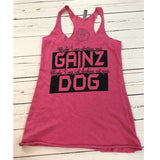 Dog Gainz Racerback Tank