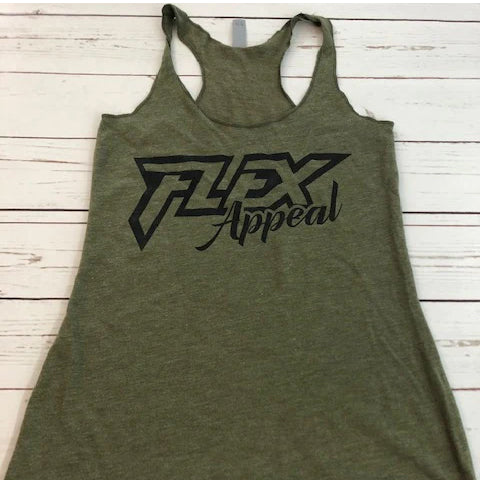 Flex Appeal Women's Tank Military Green