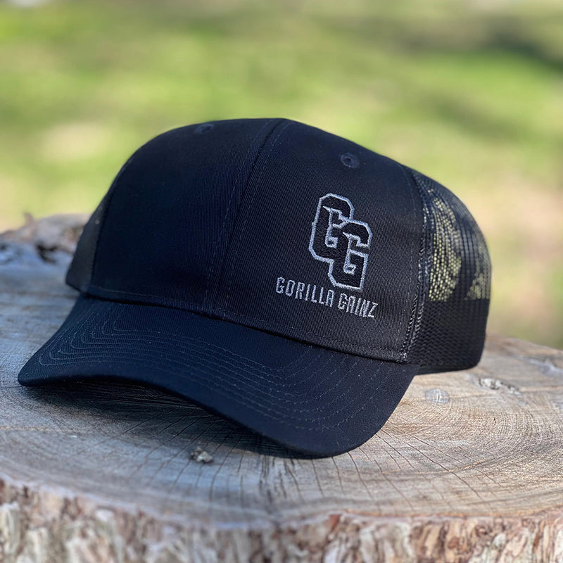 Gorilla GAINZ Trucker Hat Grey Embroidered 