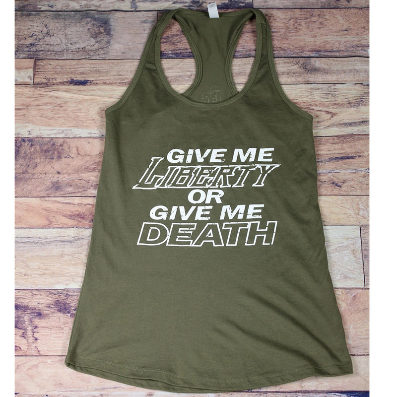 Give Me Liberty or Give Me Death Tank Top