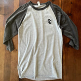 Gorilla GAINZ Est 15 Baseball Tee grey charcoal front