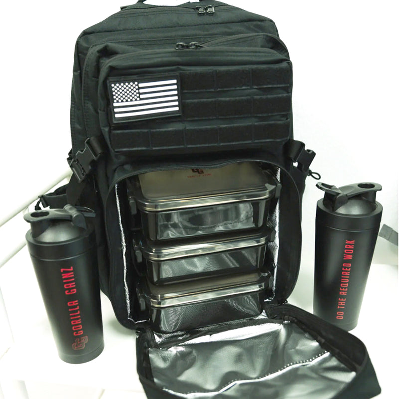Gorilla GAINZ Performance Apparel Meal Prep Backpack