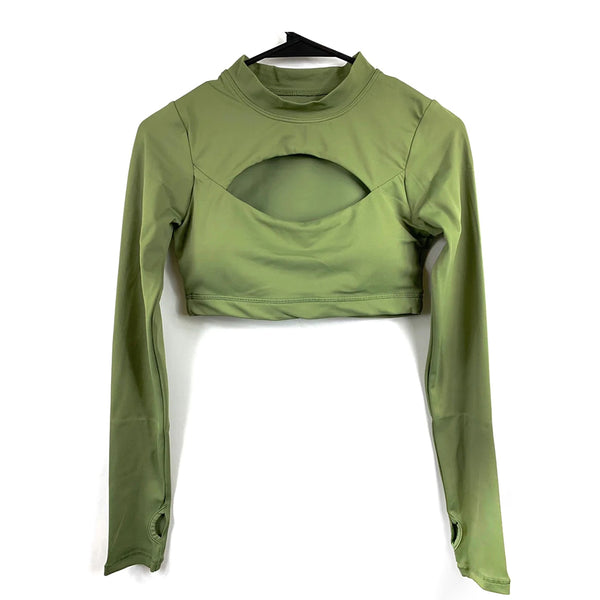 Keyhole Crop Top