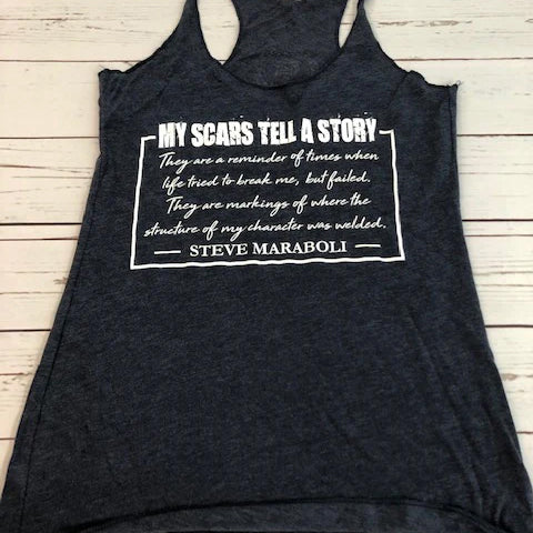 My Scars Racerback Tank