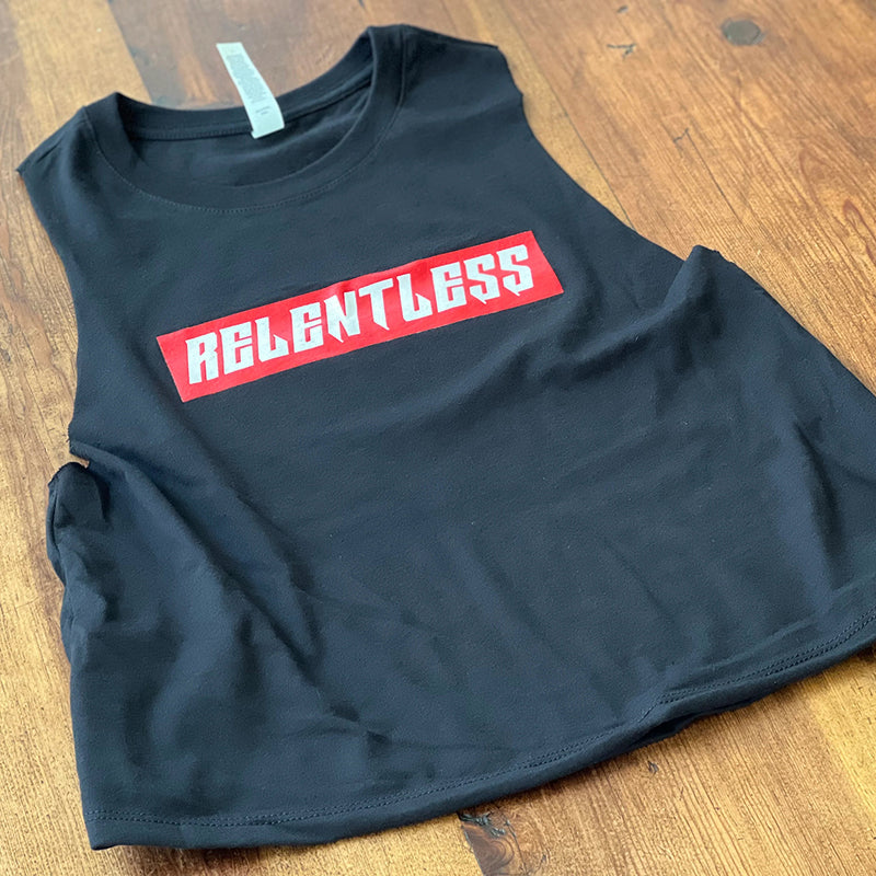 Relentless Racerback Crop Top