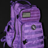 Gorilla GAINZ Performance Apparel Tactical Gym Backpack Purple