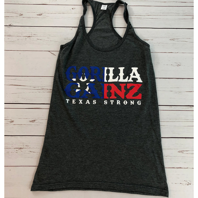 Texas Strong Racerback Tank