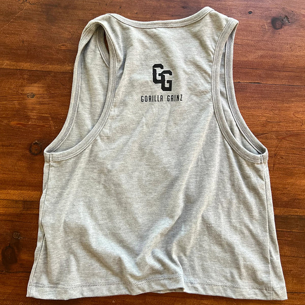 United We Stand Crop Tank Back