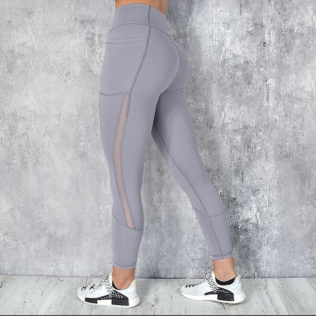 comfortable workout clothes for women grey Vixen Leggings