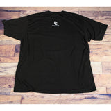 Work Fucking Harder Crewneck T-Shirt Black Back