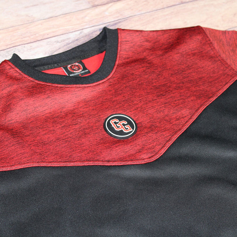 Two Tone Track Sweatshirt Detail logo