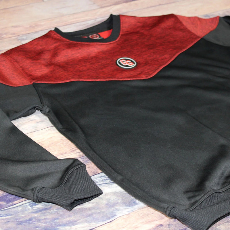 Two Tone Track Sweatshirt sleeve